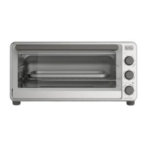 Black + Decker horno tostador 15 lts extra ancho color gris - TO8230-0GDLA