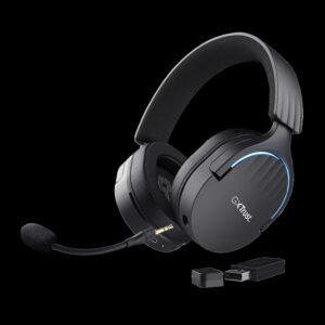 Trust audifonos inalambricos gamer color negro - 24901