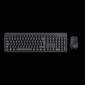 Trust combo de teclado y mouse inalámbricos y silenciosos ES ODY II - 25020