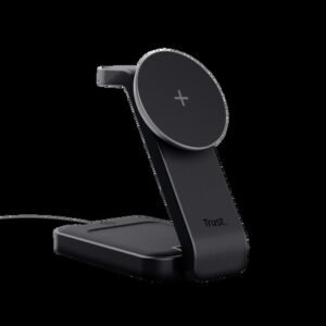 Trust soporte Viro de carga magnetico inalambrico 3 en 1 para iPhone, Apple Watch y AirPods - 25464