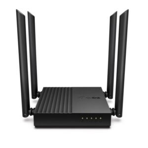 ROUTER TP LINK ARCHER C64 2.4 GHZ 5 GHZ AC1200 MU MIMO GIGABIT PUERTOS LAN / WAN