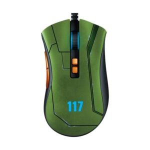 MOUSE GAMING RGB RAZER DEATHADDER V2 ALÁMBRICO USB EDICION HALO 20000 DPI RZ01-03210300-R3M1