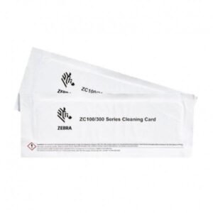 KIT DE LIMPIEZA ZEBRA ZC100/300 2 CARDS 105999-311-01