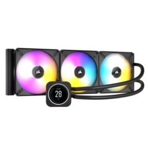 ENFRIAMIENTO LIQUIDO RGB CORSAIR ICUE H170I ELITE LCD  AIO 420MM CW-9060063-WW