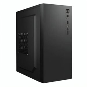 CASE CM15KTRA001C MINI TOWER SIN VENTILACIÓN INCLUIDA CON PANEL LATERAL Y CON FUENTE DE PODER 600W