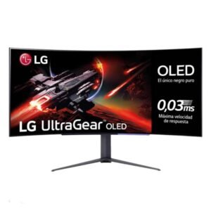 MONITOR LG 45 PULG 45GR95QE-B FHD IPS  3440 X1440 240HZ DP HDMI OLED CURVO