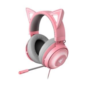 HEADSET GAMING RGB RAZER KRAKEN KITTY V2 QUARTZ ALÁMBRICO USB RZ04-04730200-R3U1
