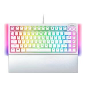 TECLADO GAMING RGB RAZER BLACKWIDOW V4 MECÁNICO ALÁMBRICO USB INGLÉS SWITCH NARANJA RZ03-05001700-R3M1