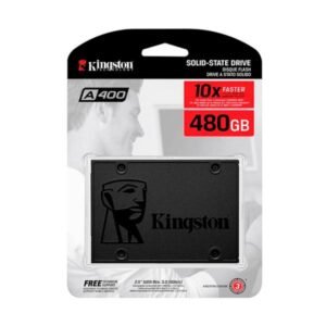 HD INTERNO SOLIDO 480GB KINGSTON A400 2.5 PULG SATA III 500MB/S / 450MB/S SA400S37/480G SA400S37/480G