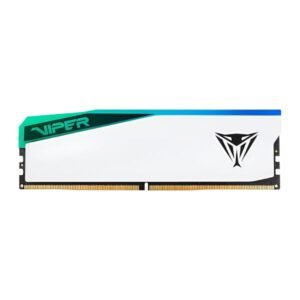 MEMORIA RAM PC 32GB PATRIOT VIPER ELITE 5 RGB PVER532G60C42W DDR5 6000 MHZ CL42 1.45 V BLANCO DIMM 288 PINES