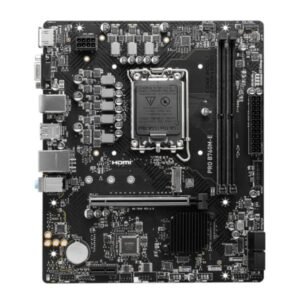 TARJETA MADRE MSI PRO B760M-E DDR5 LGA 1700 M-ATX 911-7D48-048 NEGRO