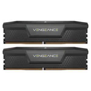 MEMORIA RAM PC 16GB (2×8GB) CORSAIR CMK16GX5M2B5200C40 DDR5 5200 MHZ CL40 1.25 V VENGEANCE. XMP 3.0 NEGRO DIMM 288 PINES