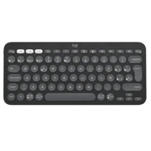 TECLADO LOGITECH PEBBLE KEYS 2 K380S MEMBRANA INALÁMBRICO BLUETOOTH ESPAÑOL 920-011783