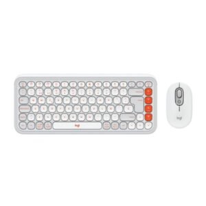 TECLADO Y MOUSE LOGITECH POP ICON COMBO INALÁMBRICO BLUETOOTH ESPAÑOL 920-013055