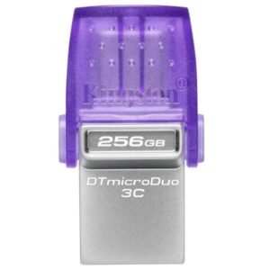 MEMORIA USB 256GB KINGSTON DATA TRAVELER MICRO DUO 3C USB-A / USB-C 3.2 GEN 1 DTDUO3CG3/256GB