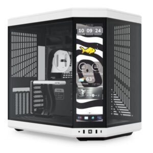 CASE HYTE Y70 TOUCH INFINITE TORRE MEDIA VIDRIO TEMPLADO CON PANTALLA TÁCTIL 14.9 PULG GEN 3 CS-HYTE-Y70TTI-WB