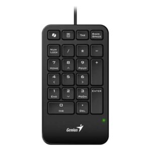 TECLADO GENIUS NUMPAD 125 MEMBRANA ALAMBRICO USB-C 31300019401
