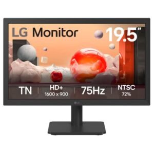 MONITOR LG 20U401A-B 19.5 PULG PLANO 1600 X 900 75HZ TN AMD FREESYNC HDMI Y D-SUB
