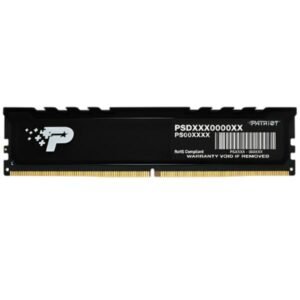 MEMORIA RAM PC 8GB PATRIOT PSP58G520081H1 UDIMM SINGLE 5200MT/S DDR5 CL42 1.1V