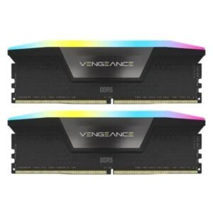 MEMORIA RAM PC 16GB (2X8GB) CORSAIR VENGEANCE RGB DDR5 5200MT/S CL40 CMH16GX5M2B5200C40