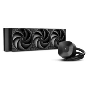 ENFRIAMIENTO LIQUIDO DEEPCOOL LE360 V2 ZERO DARK AIO 360MM R-LE360ZERO-BKLNMD-G-1