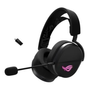 HEADSET GAMING RGB ASUS ROG PELTA ALÁMBRICO USB-C / INALÁMBRICO BLUETOOTH/ 2.4GHZ