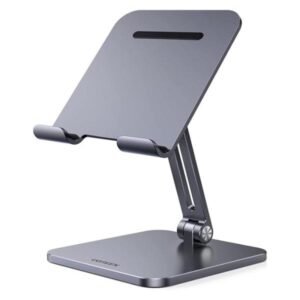 SOPORTE DE ESCRITORIO UGREEN LP134 PARA TABLET MULTIÁNGULO ALUMINIO COMPATIBLE HASTA 12.9 PULG 40393