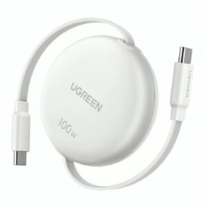 CABLE RETRÁCTIL UGREEN L531 USB-C A USB-C 100W CARGA RÁPIDA 95673