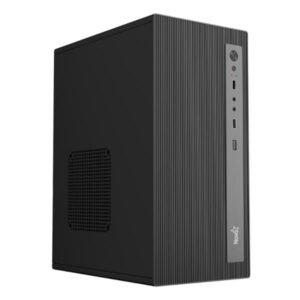 CASE NOVA CM01Z9RA001C MINI TOWER SIN VENTILACIÓN INCLUIDA CON FUENTE DE PODER 600W PE600RNF013C