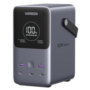 POWER BANK UGREEN PB770 48000MAH 300W 5 PUERTOS CARGA RÁPIDA PORTÁTIL 25286