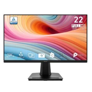 MONITOR MSI PRO MP225 E12VL 21.45 PULG FHD 1920X1080 120 HZ VA ADAPTIVE-SYNC / HDMI / VGA 9S6-3PE0CM-024