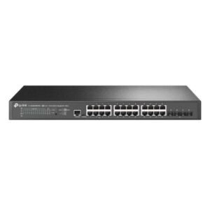 SWITCH TP LINK OMADA SG3428XPP-M2(UN) 24 PUERTOS RJ45 2.5G POE Y 4 SFP+ 10G - 2.5 GBPS Y 10G ADMINISTRABLE