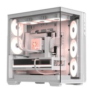 CASE RGB FORMULA V CRYSTAL Z7 PA MID TOWER 5 X 120MM PANEL FRONTAL DE ACERO Y PLÁSTICO / PANEL LATERAL DE VIDRIO SIN FUENTE DE PODER 4711401666653