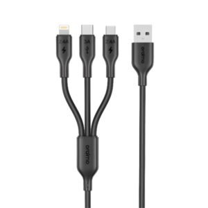 CABLE USB-A A USB-C/LIGHTNING/MICRO-USB ORAIMO DURALINE 4 480 MBPS 1.2 M OCD-118MCL