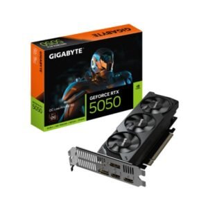 TARJETA DE VIDEO GIGABYTE GEFORCE RTX 5050 OC LOW PROFILE 8G 8GB GDDR6 2587MHZ GV-N5050OC-8GL