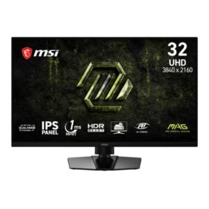 MONITOR GAMING MSI MAG 321UPD E14 31.5 PULG PLANA 4K/UHD 144HZ/288HZ IPS AMD FREESYNC PREMIUM DISPLAYPORT/HDMI/AUDÍFONOS HDR READY/PIP/PBP/MODO CONSOLA 9S6-3DE49M-001