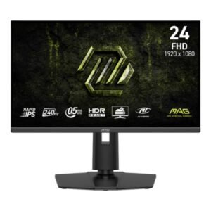 MONITOR GAMING MSI MAG 245PF X24 24 PULG PLANA FULL HD 240HZ RAPID IPS AMD FREESYNC PREMIUM HDMI/DISPLAYPORT/AUDÍFONOS HDR READY/MODO