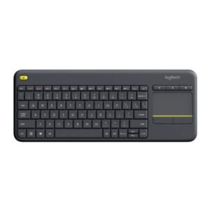 TECLADO LOGITECH K400 PLUS MEMBRANA INALÁMBRICO INGLÉS CON TOUCHPAD INTEGRADO 920-007119