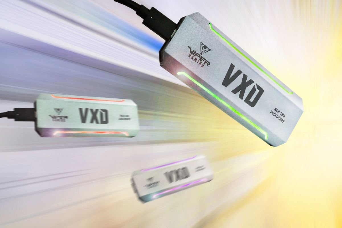 Encapsulador Patriot Viper VXD con iluminación RGB