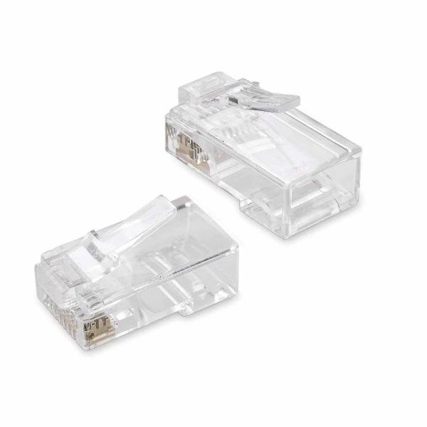 Conectores RJ45 Unno AD3099WT Cat6 pass-through