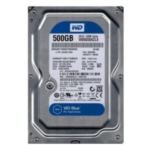 Disco duro para PC WD BLUE 500GB 7200RPM SATAII 16MB 3.5"WD5000AZLX
