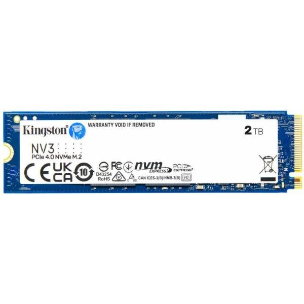 SSD Kingston NV3 2 TB M.2 2280 PCIe 4.0 NVMe