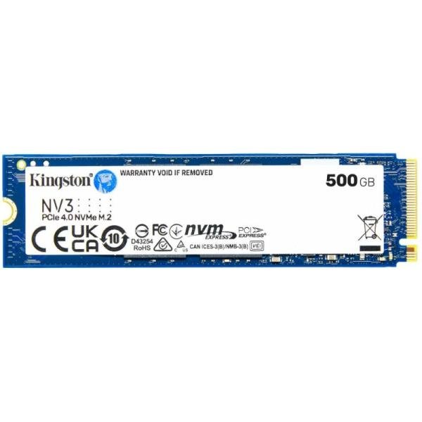 SSD Kingston NV3 500 GB M.2 2280 PCIe 4.0 NVMe