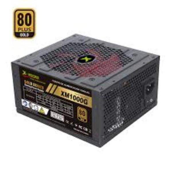 Fuente poder X-MICRO (XM1000G) 1000 WATTS 80+ GOLD FULL MODULAR