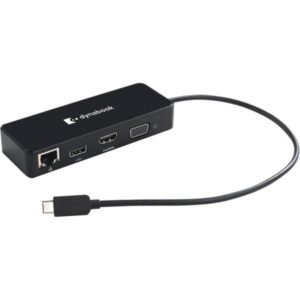 HUB DYNABOOK (PS0001UA1PRP) USB-con HDMI/VGA/LAN/US