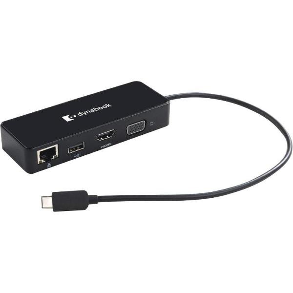HUB DYNABOOK (PS0001UA1PRP) USB-con HDMI/VGA/LAN/US