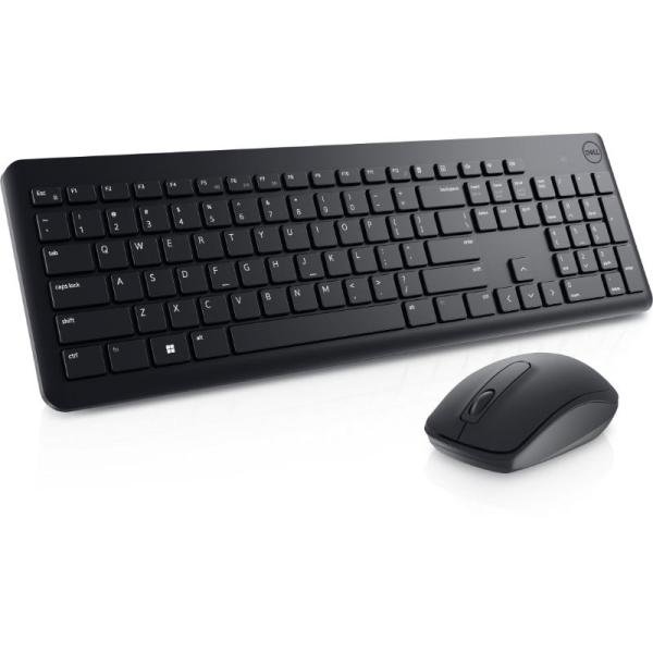 Kit Dell KM3322W inalámbrico, teclado español y mouse
