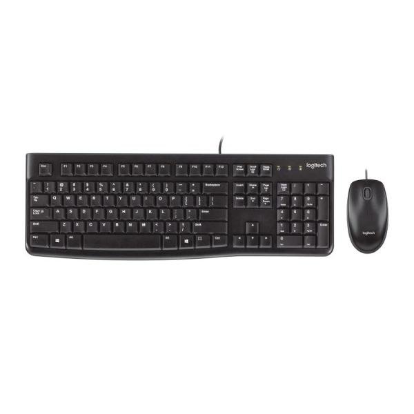 Combo Logitech MK120 teclado español y mouse USB