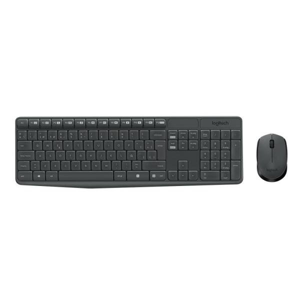 Combo Logitech MK235 teclado español y mouse inalámbrico