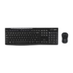 Combo Logitech MK270 teclado inglés y mouse inalámbrico